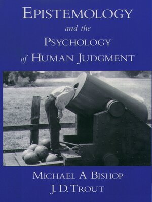 cover image of Epistemology and the Psychology of Human Judgment